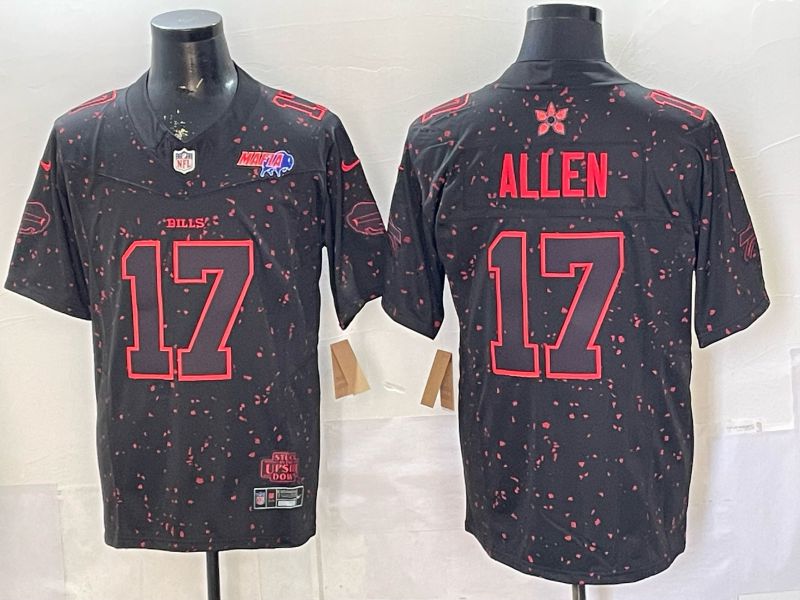 Men 2026 Buffalo Bills #17 Allen Black 4th generations Nike Limited NFL Jersey 02->buffalo bills->NFL Jersey